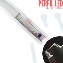 Perfil Led Empotrable