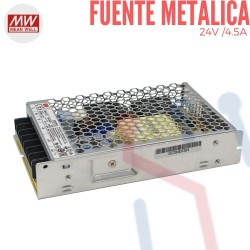 Fuente 24V 4.5A Mean Well