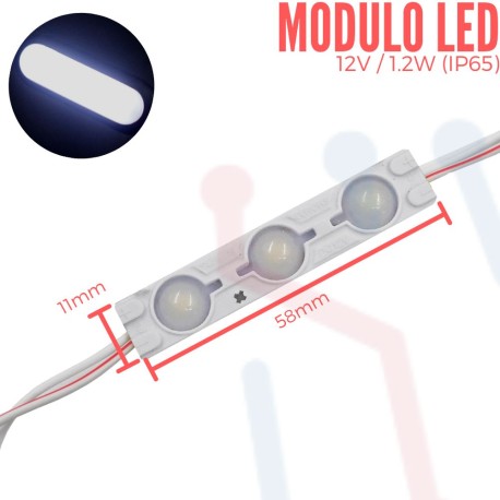 Modulo Led 5730 Blanco 12V/1.2W (IP65)