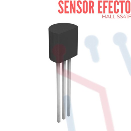 Sensor Efecto Hall SS41F