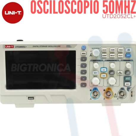 Osciloscopio 50MHz UTD2052CL+