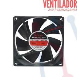 Ventilador 24V 92x92x25mm