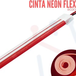 Cinta Neón Flex Rojo X Metro