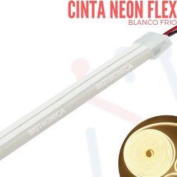 Cinta Neón Flex Blanco Cálido X Metro