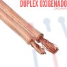 Cable Duplex AWG 22X2 Transparente X Metro