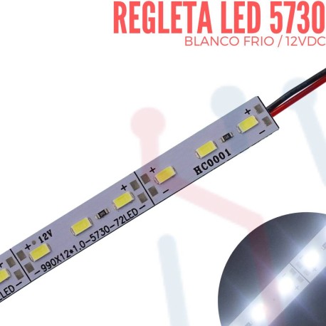 Regleta Led Blanco Frio 5730 12VDC