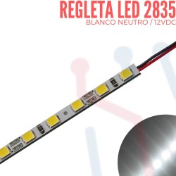 Regleta Led Blanco Neutro 2835 12VDC 4mm