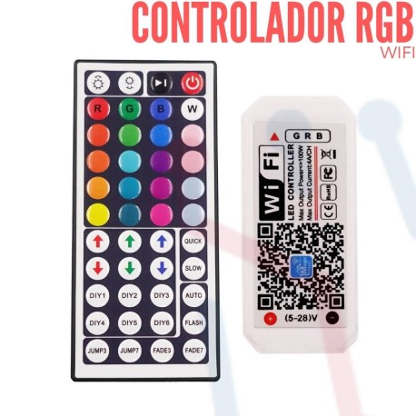 Controlador WIFI RGB 