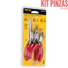 Kit Pinzas Pretul 3 Piezas