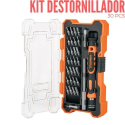 Kit Destornillador Truper Con 30 Puntas