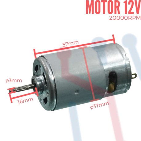 Achetez Moteur DC 12V 1120 RPM DCM-1001