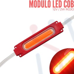 Modulo Led COB Rojo 12VDC IP65
