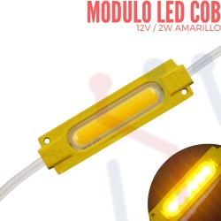 Modulo Led COB Amarillo 12VDC IP65