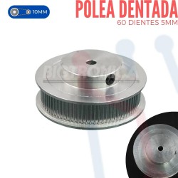 Polea 60 Dientes 5mm (GT2 10mm)