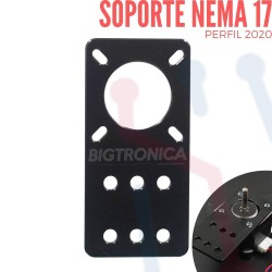 Soporte Nema 17 para Perfil 2020