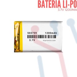 Batería LI-PO 3.7V 1200mA (503759)