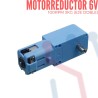 Motorreductor Metal Doble Eje 6V 100RPM