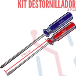 Kit Destornilladores 2 Piezas