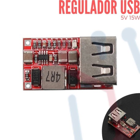 Regulador USB 5V 15W