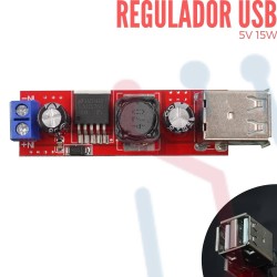 Regulador USB Doble 15W