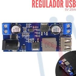 Regulador USB 5V 25W