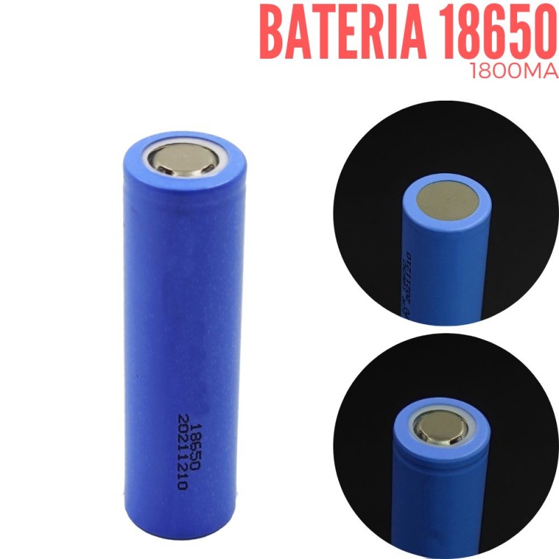 Compre Batería De Litio 18650 3c 3,7 V 2500mah 2600mah Batería De