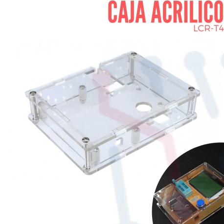 Caja Acrílico Tester LCR-T4