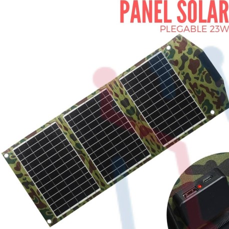 Panel Solar Plegable 23W