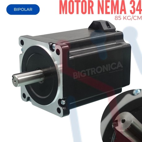 Motor Nema 34 Bipolar 85 kg/cm