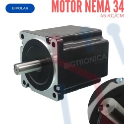 Motor Nema 34 Bipolar 45Kg/cm