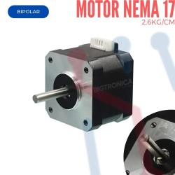 Motor Nema 17 Bipolar 2.6Kg/cm