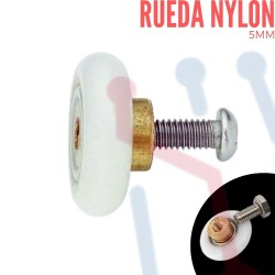 Rueda Nylon 5mm