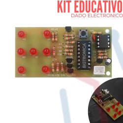 Kit Educativo Dado Electrónico