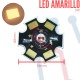 Led 3W Amarillo con Disipador