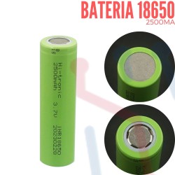 Bateria Litio-Ion 18650 2500mAh Industrial