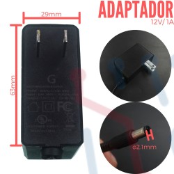 Adaptador de voltaje 12V 1A