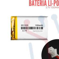 Batería LI-PO 3.7V 100mA (351525)