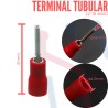 Terminal Tubular Aislada AWG 22-16