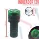 Indicador Verde con Buzzer 12V