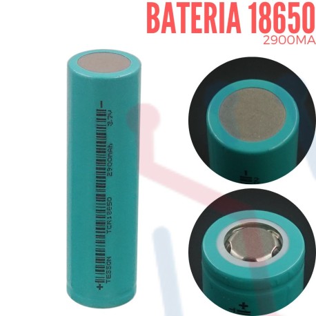 Bateria Litio-Ion 18650 2900mAh Industrial