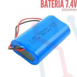 Bateria Litio-Ion 7.4V 2600mAh