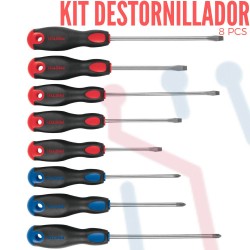 Kit Destornilladores Pretul 8 Piezas