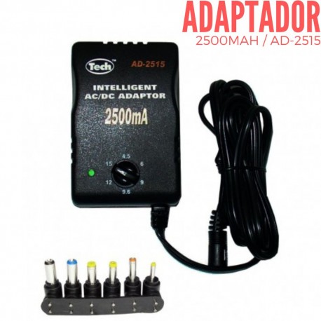 Adaptador Inteligente 2500mAh (AD-2515)