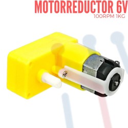 Motorreductor En L 6V 100RPM