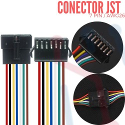 Conector JST Aéreo 7PIN AWG26