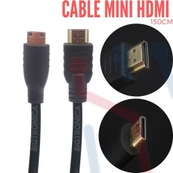 Cable Mini HDMI 1080p 1.5Mt