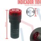 Indicador Rojo con Buzzer 110VAC