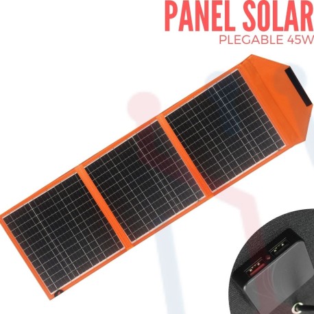 Panel Solar Plegable 45W
