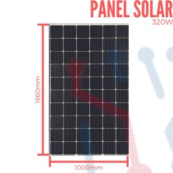 Panel Solar de Intemperie 320W