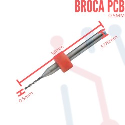 Broca PCB 0.5mm